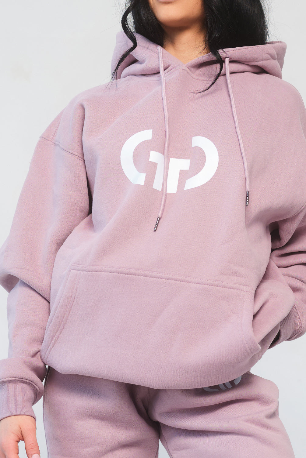 Athleisure Hoodie for Women in Pink – Ultra-Soft Fabric, Relaxed Fit with Drawstring Hood & Pockets