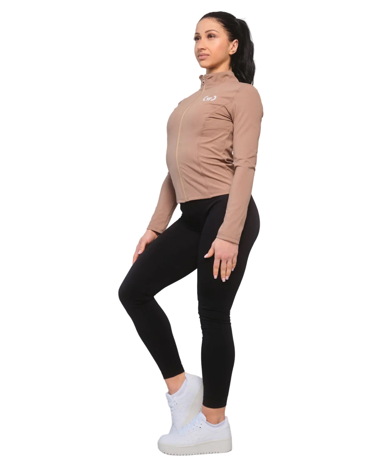 Scrunch Tight for Women in Black – High-Waisted, Figure-Flattering Tights with Stretch Fabric