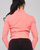 Women’s Athleisure Jacket in Pink – Stylish Performance Layer with Zippered Pockets & Adjustable Cuffs - Get Things Done Jacket