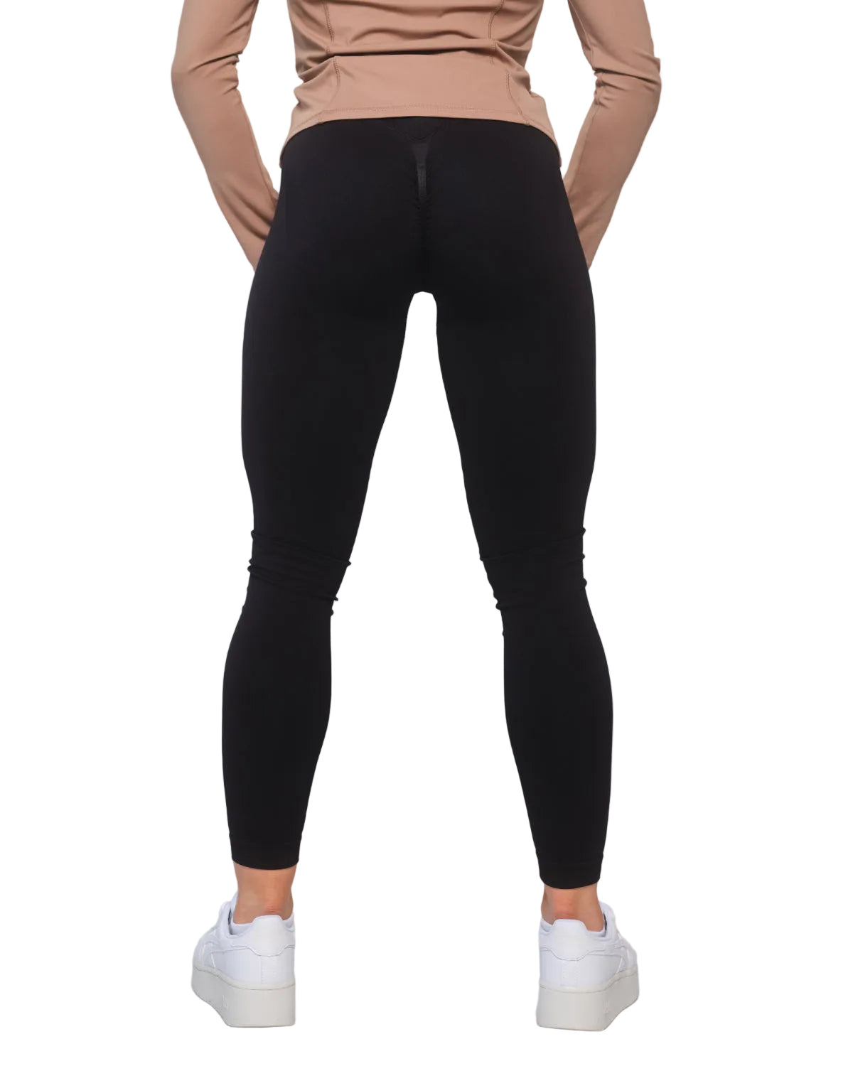 Scrunch Tight for Women in Black – High-Waisted, Figure-Flattering Tights with Stretch Fabric